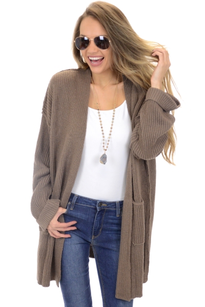 Coffee Shop Cardigan