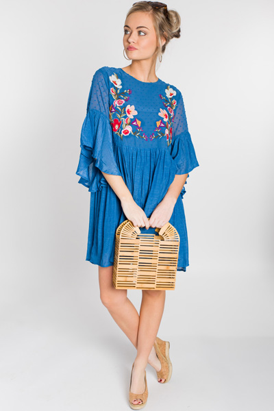 Whimsy Wonderland Dress, Blue